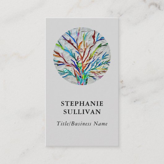 Einzigartig Visitenkarte (Vorderseite)