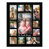 Einzigartige 12 Foto Collage Minimalistisch Einfac (Vorne)