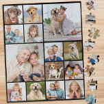 Einzigartige 14-Foto Collage Moderne 16x20 Einfach Puzzle<br><div class="desc">Freuen Sie sich auf gemeinsame Erinnerungen mit unserem Cherished Erinnerungen 14-Foto Collage Jigsaw Puzzle. Dieses reizende Puzzle ist ideal, um die besonderen Momente mit Familie, Freunden, Haustieren und Großeltern zu feiern. Ob es sich um eine Sammlung Ihrer Lieblings-Schnappschüsse aus einem Familienurlaub, eine Reihe herzerwärmender Fotos für Haustiere oder zeitlose Bilder...</div>