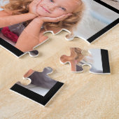 Einzigartige 14-Foto Collage Moderne 16x20 Einfach Puzzle (Seite)