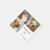 Einzigartige 3 Fotos Drinks auf der Hochzeit der H Serviette (Ecke)