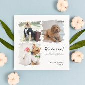 Einzigartige 3 Fotos wir tun zu Hauskatze Hochzeit Serviette