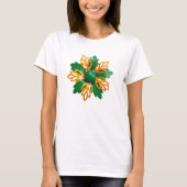 Einzigartige 60er MOD Hippie Daisy Blume Trendy Mo T-Shirt (Vorderseite)