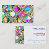 Einzigartige 90s Psychadelic Kunst der Visitenkarte (Vorne/Hinten)