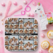 Einzigartige 9-Fotomaterial mit optionaler Hinterg Pappteller (Party)