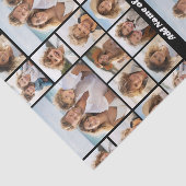 Einzigartige 9-Fotomaterial mit optionaler Hinterg Seidenpapier (Ausschnitt)