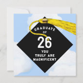 Einzigartige Abschluss-2025-Karte Karte (Vorderseite)