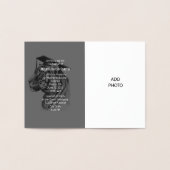 Einzigartige Abschluss-Ankündigung Foil Einladung (Innenseite)