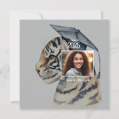 Einzigartige Abschluss-Announcement-Karte Ankündigung (Vorderseite)