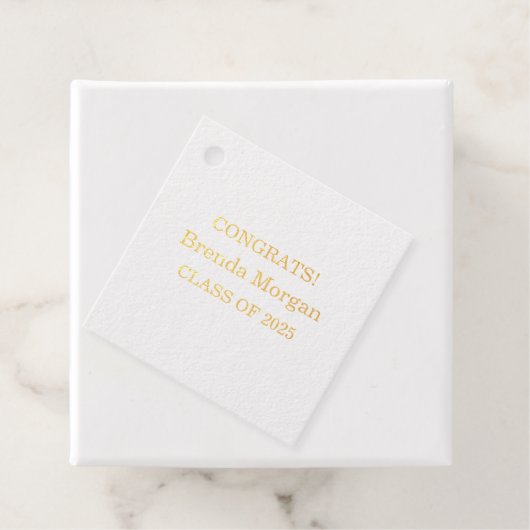 Einzigartige Abschluss-Glückwunsch Geschenkanhänger (Mit Box)