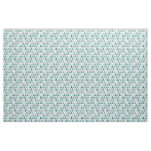 Einzigartige Abstrakte Blaue Weihnachtsbäume Stoff (Yard (91,4 cm))