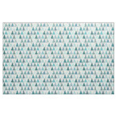 Einzigartige Abstrakte Blaue Weihnachtsbäume Stoff (Fat Quarter (45,7 x 55,9 cm))