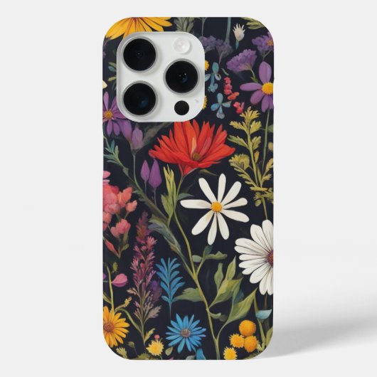 Einzigartige Abstrakte Blüte - Telefon 15 Pro Hüll Case-Mate iPhone Hülle (Rückseite)