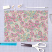 Einzigartige Abstrakte japanische Blume Art Patter Seidenpapier (Handwerk)