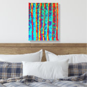 Einzigartige Abstrakte Kunst Leinwanddruck (Insitu (Schlafzimmer))