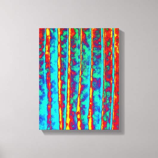 Einzigartige Abstrakte Kunst Leinwanddruck (Vorderseite)