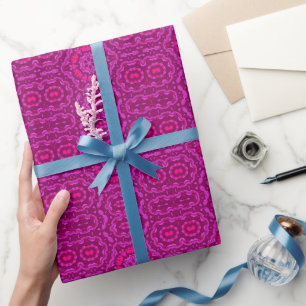 Einzigartige abstrakte Kunstmuster-Feier Geschenkpapier