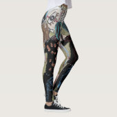 Einzigartige abstrakte Leggings (Rechts)