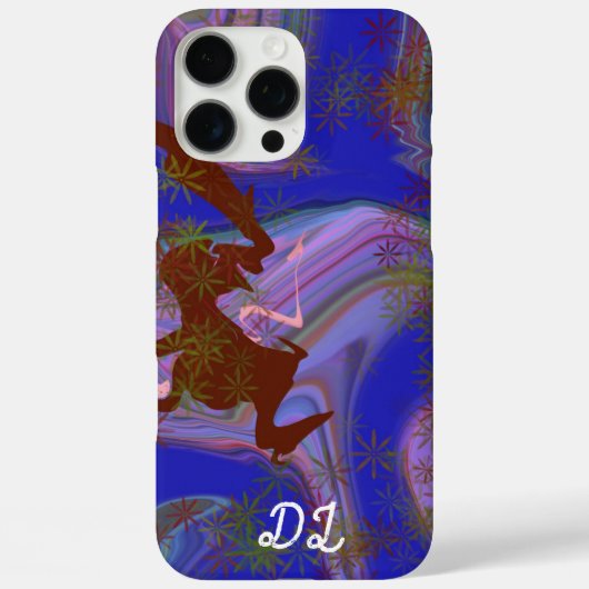 Einzigartige Abstrakte Marbed Liquid Oil Paint Case-Mate iPhone Hülle (Rückseite)