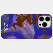 Einzigartige Abstrakte Marbed Liquid Oil Paint Case-Mate iPhone Hülle (Rückseite (Horizontal))