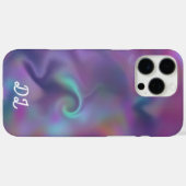 Einzigartige Abstrakte Marbed Liquid Oil Paint Case-Mate iPhone Hülle (Rückseite (Horizontal))