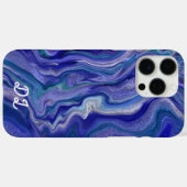 Einzigartige Abstrakte Marbed Liquid Oil Paint Case-Mate iPhone Hülle (Rückseite (Horizontal))