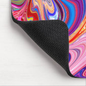 Einzigartige Abstrakte Marmormousepad Mousepad (Ecke)