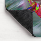 Einzigartige Abstrakte Marmormousepad Mousepad (Ecke)