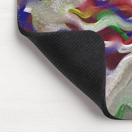 Einzigartige Abstrakte Marmormousepad Mousepad (Ecke)