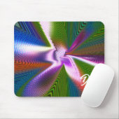 Einzigartige Abstrakte Marmormousepad Mousepad (Mit Mouse)