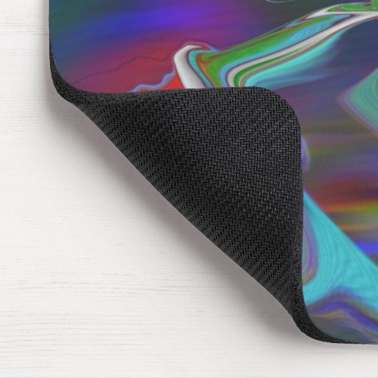 Einzigartige Abstrakte Marmormousepad Mousepad (Ecke)