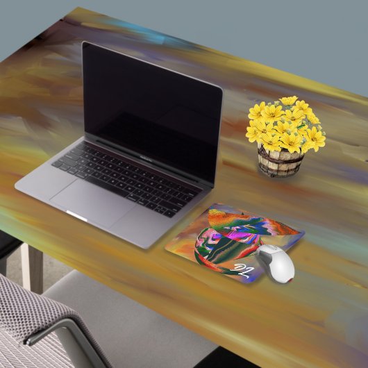 Einzigartige Abstrakte Marmormousepad Mousepad