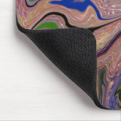 Einzigartige Abstrakte Marmormousepad Mousepad (Ecke)