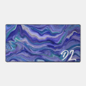 Einzigartige Abstrakte Marmormousepad Schreibtischunterlage (Vorderseite)