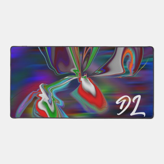 Einzigartige Abstrakte Marmormousepad Schreibtischunterlage (Vorderseite)