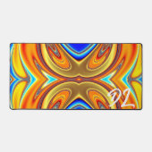 Einzigartige Abstrakte Marmormousepad Schreibtischunterlage (Vorderseite)