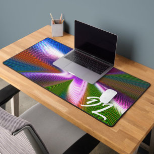 Einzigartige Abstrakte Marmormousepad Schreibtischunterlage