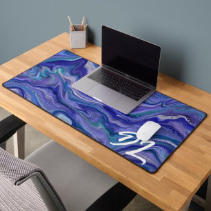 Einzigartige Abstrakte Marmormousepad Schreibtischunterlage