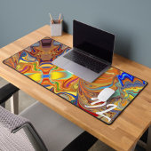 Einzigartige Abstrakte Marmormousepad Schreibtischunterlage