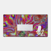 Einzigartige Abstrakte Marmormousepad Schreibtischunterlage (Tastatur & Maus)