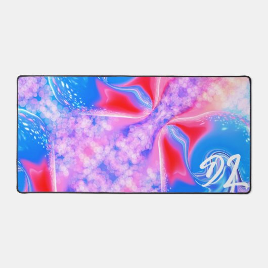 Einzigartige Abstrakte Marmormousepad Schreibtischunterlage (Vorderseite)