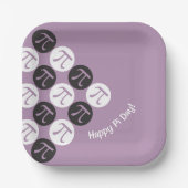 Einzigartige Abstrakte Pi-Papierplatte Pappteller (Vorderseite)