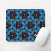 Einzigartige Abstrakte Symmetriebewegung Mousepad (Mit Mouse)