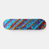 Einzigartige Abstrakte Textur Skateboard (Horizontal)