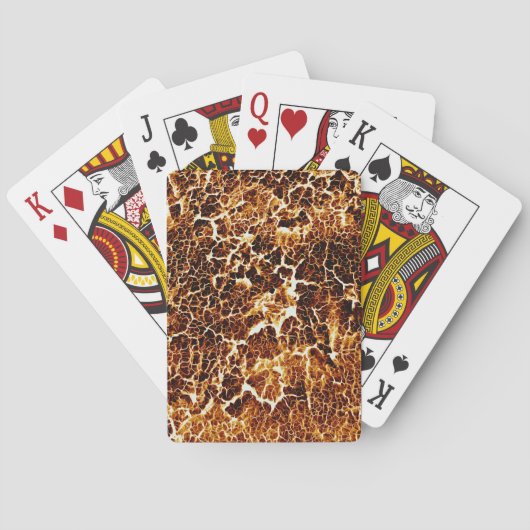 Einzigartige Abstrakte Textur Spielkarten (Rückseite)