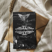 Einzigartige Alchemy Gothic Hochzeitseinladung Einladung