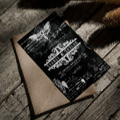 Einzigartige Alchemy Gothic Hochzeitseinladung Einladung