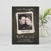 Einzigartige Ankündigung Datum freihalten (Stehend Vorderseite)