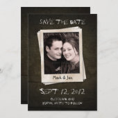 Einzigartige Ankündigung Datum freihalten (Vorne/Hinten)