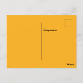 Einzigartige Ankündigung der Erntedank Holiday Mov Postkarte (Rückseite)